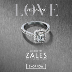 Vera Wang Love, Jewelry collection, Zales Jewelers, banner ads, animated banner ads, google web designer, html5 banner ads
